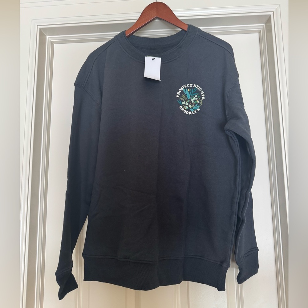 Goodfellow & Co Charcoal Grey Crewneck Sweater with Graphic